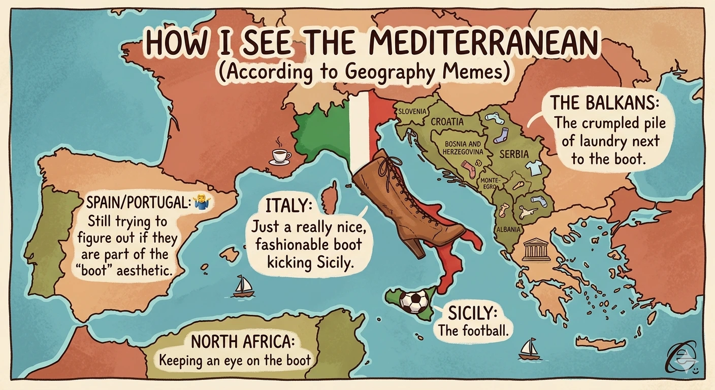 The Funniest Geography Meme from Gemini