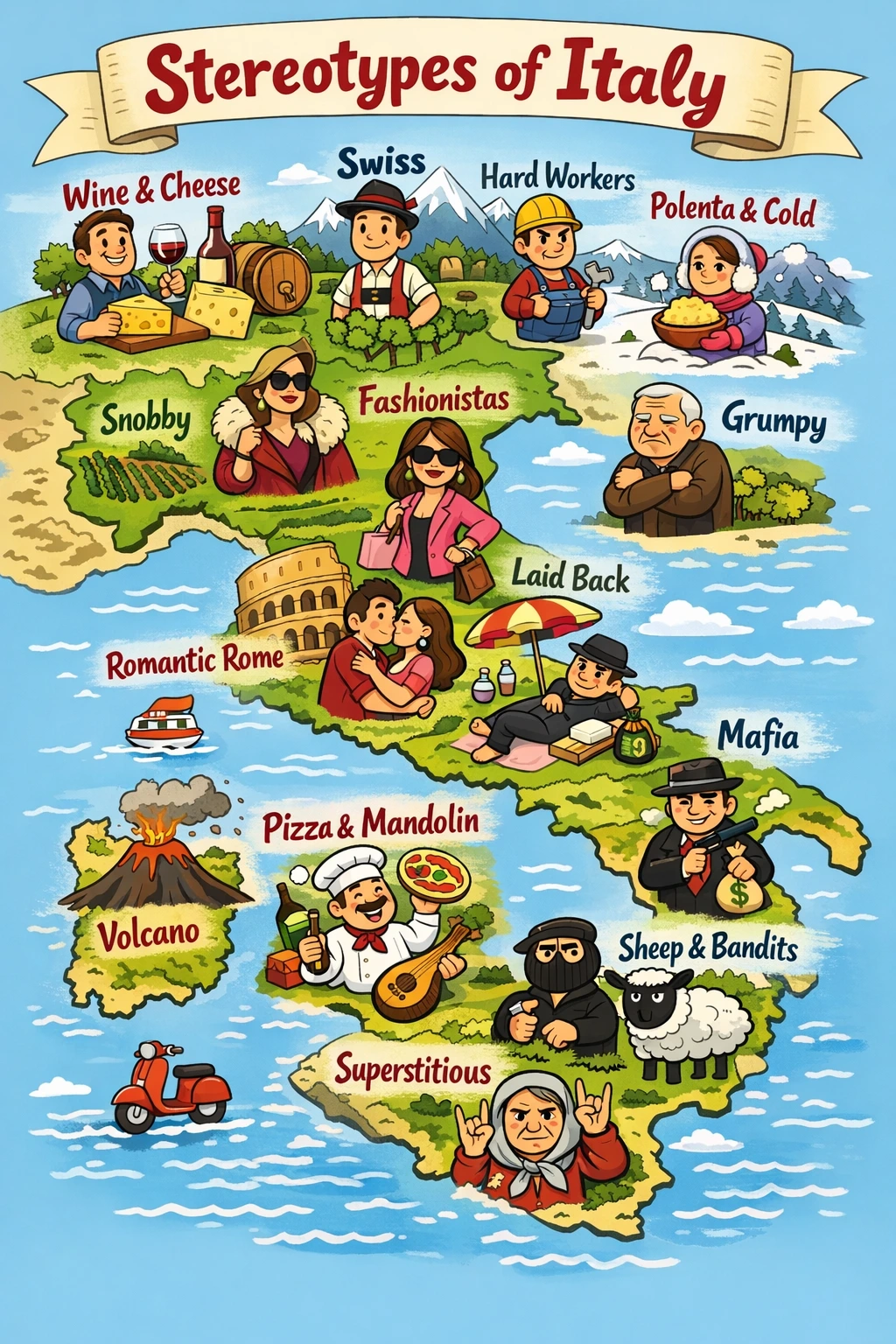 ChatGPT 5.2 Map of Italian Regional Stereotypes